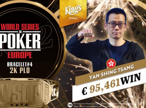 Anson Tsang holt das 2k PLO bei der WSOP Europe