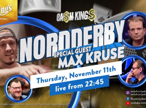 Donnerstag ab 22:45 Uhr „Nordderby“ Special €5.000 Sit & Go mit Max Kruse!