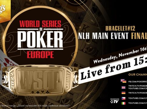 Mittwoch ab 15:00 Uhr – Finale des €10.350 WSOP Europe Main Events!