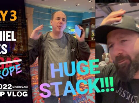 HUGE STACK near the BUBBLE! – 2022 WSOPE Poker Vlog Day 3