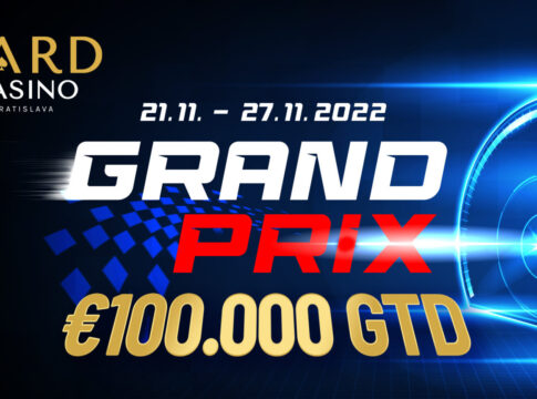 Diese Woche Grand Prix Turnier mit €100.000 GTD in Bratislava