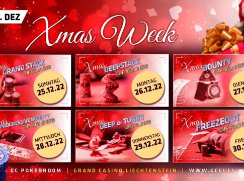 Die X-Mas Week in Liechtenstein garantiert bis zum Jahresende CHF 44.000!
