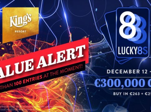 Erst 10% der Garantie beim LUCKY 8s zum Wochenendstart erreicht
