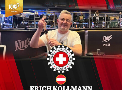 Der PLO-Titel der Swiss Poker Open im King’s geht an Erich Kollmann