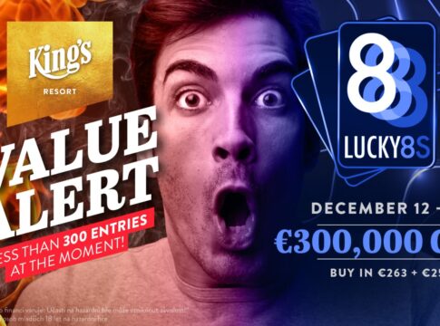 Es droht ein Overlay beim Lucky 8s Main Event im King’s