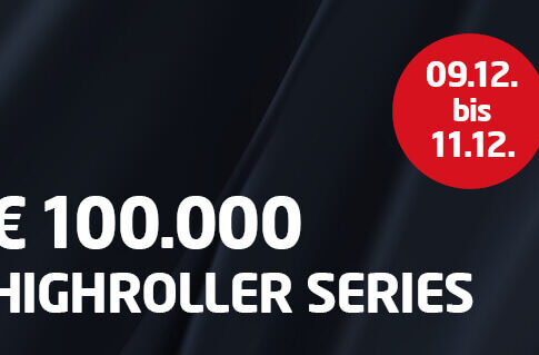 Ab Freitag sind €100.000 bei der Poker Highroller Series auf win2day garantiert!