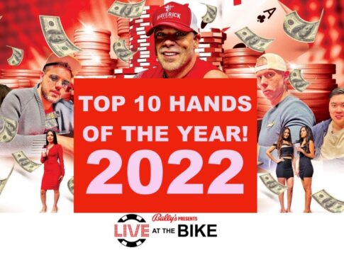 ♠ Live at the Bike! Top 10 Poker Hands of the Year! 2022 ?