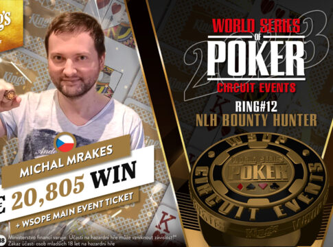 Zweiter WSOPC-Ring für Michal Mrakes beim NLH Bounty Hunter