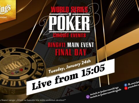 Dienstag ab 15:05 Uhr – Final Table des €1.700 WSOPC Main Events aus dem King’s!