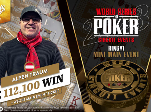 Der erste Ring der WSOPC Winter Edition im King’s geht nach Österreich