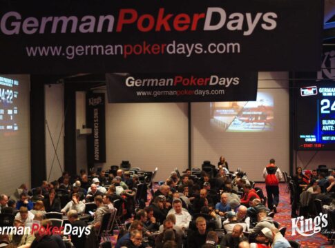 Volle Hütte an Tag 1C der German Poker Days im King’s Resort