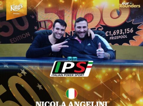 Zwei italienische Sieger beim IPS High Roller im King’s Resort!