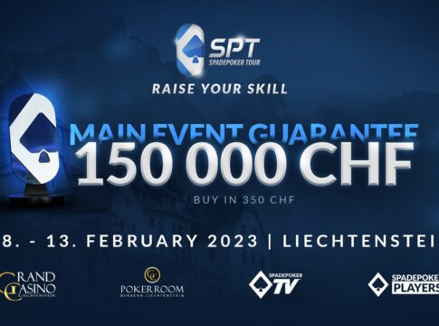 CHF 150.000 Garantie! Die Spade Poker Tour kommt wieder nach Liechtenstein