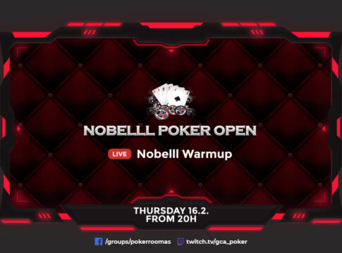 Donnerstag ab 20:00 Uhr Livestream vom Nobelll Poker Warm-Up aus dem Grand Casino Aš!
