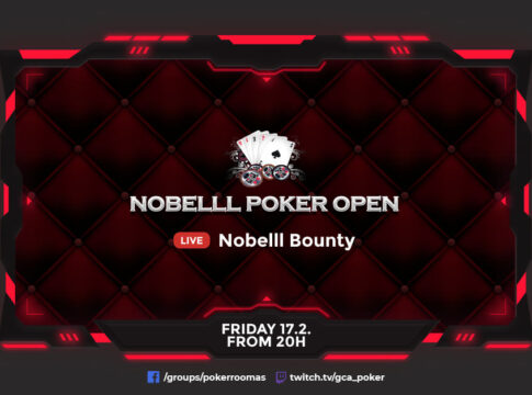 Freitag ab 20:00 Uhr Livestream vom Nobelll Poker Bounty Event aus dem Grand Casino Aš!