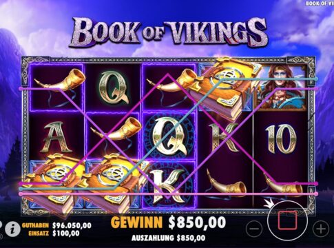 Die Wikinger kommen: 125% Bonus und 100 Book of Vikings Spins auf 1GOODbet