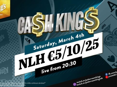 Samstag ab 20:30 Uhr – Ca$h King$ Special Livestream THNL €5/€10/€25!
