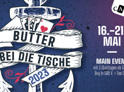 Das Casino Schenefeld lädt vom 16.- 21. Mai zum „Butter bei die Tische“ Poker-Event!