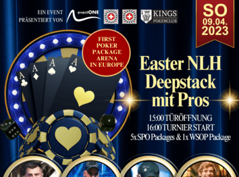 Wegen großer Nachfrage! Zusatz-Promispecial im Schweizer Kings Pokerclub