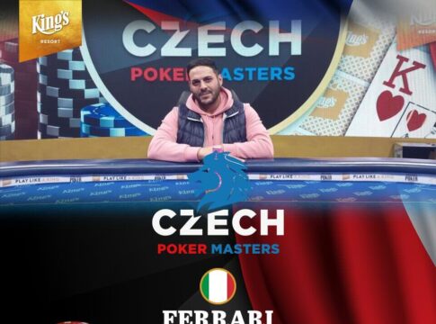 Perfekter Abschluss für Ferrari beim Closer der Czech Poker Masters im King‘s!