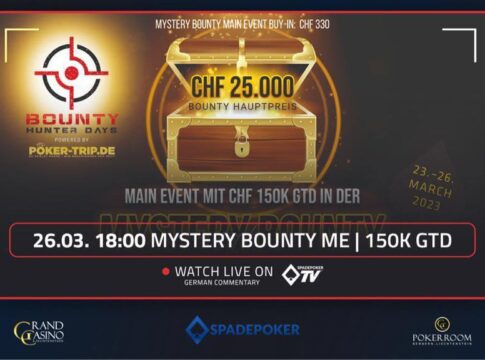 Sonntag ab 18:30 Uhr Livestream vom Finale des BHD Mystery Main Events Liechtenstein!