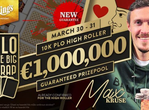 Mindestens €2.200.000 liegen beim The Big Wrap PLO im King’s auf dem Tisch!