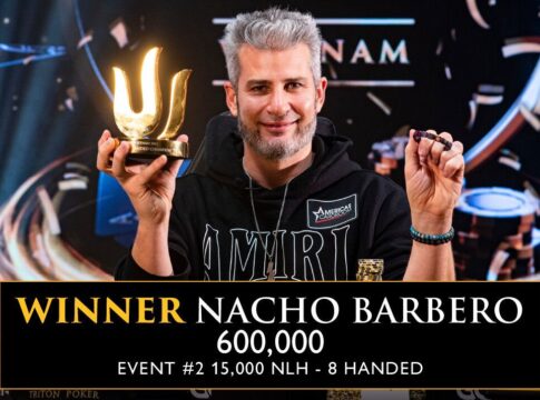 Triton Vietnam: Event 2 und $600.000 Preisgeld gehen an Nacho Barbero!
