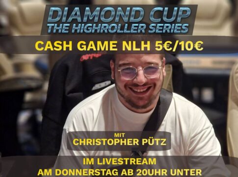 Donnerstag ab 20:00 Uhr Livestream vom NLH €5/€10 Cash Game aus dem Grand Casino Aš!