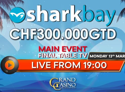 Montag ab 19:30 Uhr Livestream vom Finale des sharkbay Main Events Liechtenstein!