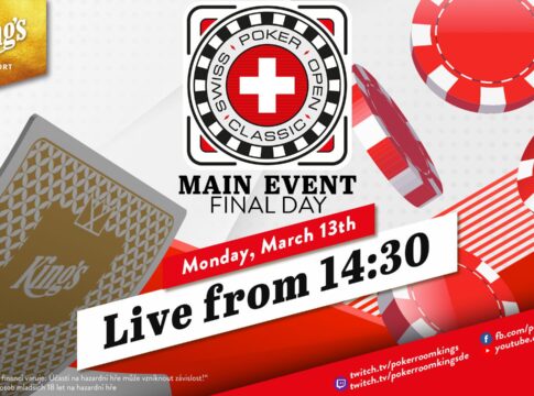 Montag ab 14:30 Uhr – Finale des €350 Swiss Classics Main Events aus dem King’s!