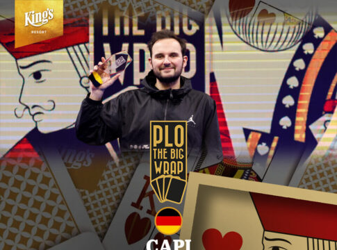 Capi triumphiert bei The Big Wrap Main Event im King’s für €132.600