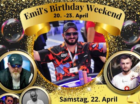 Pokerspaß satt! Emil Bise lädt zu seinem Geburtstagswochenende ein!