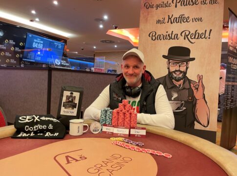 „Sir Antonio“ lässt beim „Barista Cup“ im Grand Casino Aš nichts anbrennen!
