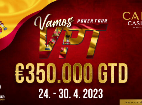 Die Vamos Poker Tour (VPT) zum zweiten Mal im Card Casino Bratislava