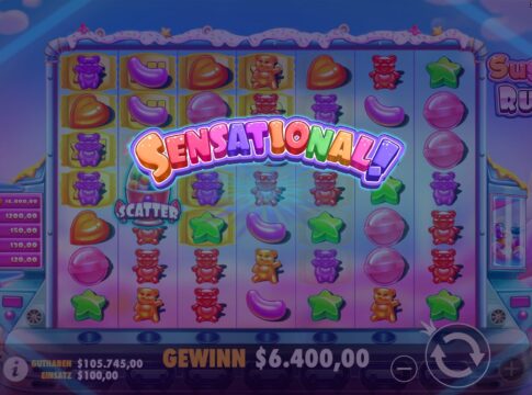 Süßes macht glücklich! Sugar Rush, der Zuckerschock auf 1GOODbet!