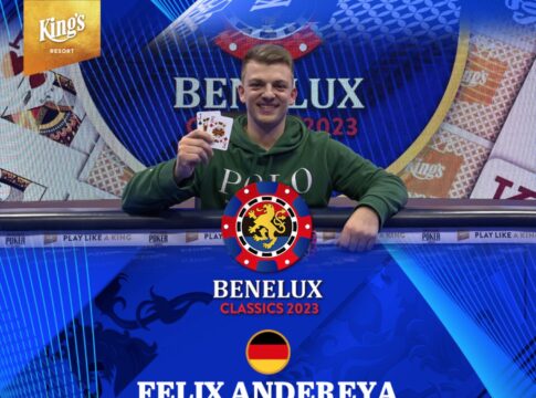 Felix Andereya ist Champion der Benelux Classics und gewinnt €60.854!