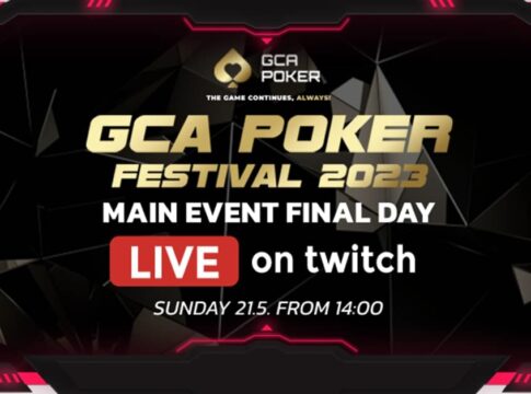 Sonntag ab 14:00 Uhr – Finale des €200 GCA Poker Festival Main Events!