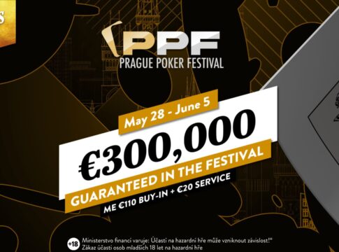 €300.000 Garantie beim Prague Poker Festival im King’s Prag & Rozvadov!