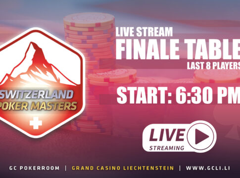 Montag ab 18:30 Uhr Livestream vom Finale der Switzerland Poker Masters aus Liechtenstein!