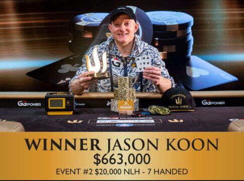 Jason Koon holt sich den Titel und $663.000 beim Triton Cyprus Event #2!