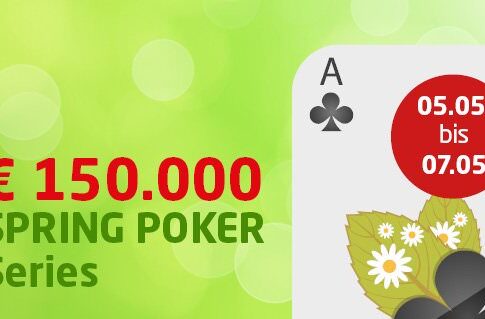 €150.000 garantiert bei der Spring Poker Series auf win2day!