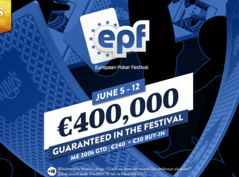 €400.000 Garantie beim European Poker Festival im King’s Resort!