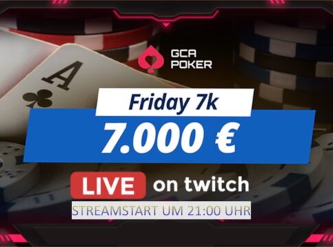 Freitag ab 21:00 Uhr – Friday 7k Event im Livestream aus dem Grand Casino Aš!