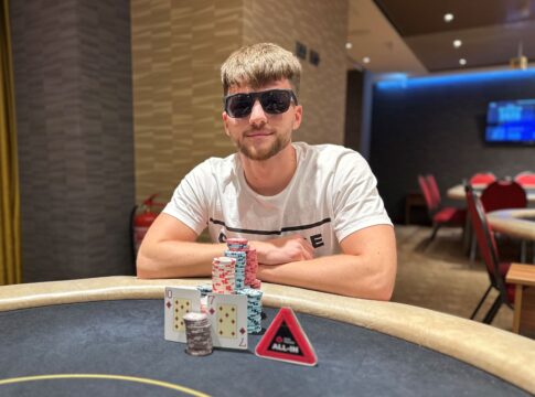 Dominik Matejka ist der Pokergigant des Grand Casino Aš!