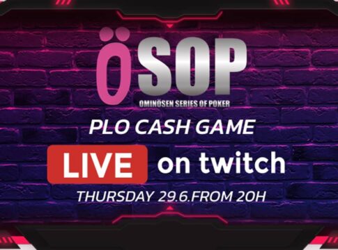 Donnerstag ab 20:00 Uhr – €2/€2 PLO Cash Game aus dem Grand Casino Aš!