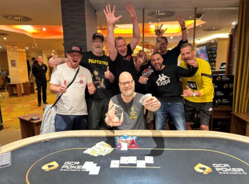 Marc Gork gewinnt ominös sein eigenes PLO Turnier im GCA!