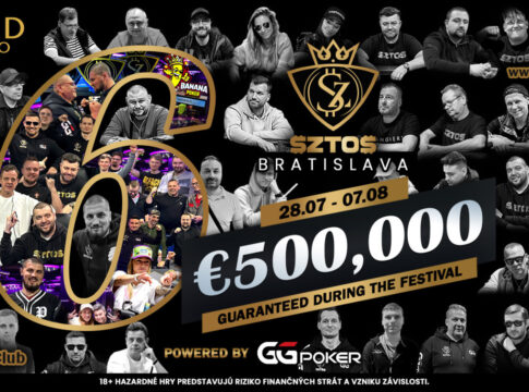 Ab Freitag mit €500.000 Garantie! Das $ZTO$-Festival im Card Casino Bratislava!