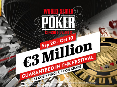 Zwölf Ringe und über €3.000.000 garantiert bei der WSOPC im King’s Resort!
