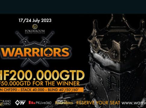 Die „Warriors“ kommen ins Grand Casino Liechtenstein und kämpfen um garantierte CHF200.000!