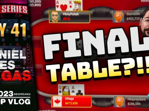 Daniel goes Vegas – DNeg WSOP Vlog’s #40 & 41 – Bigstack im PLO und Online Deep!